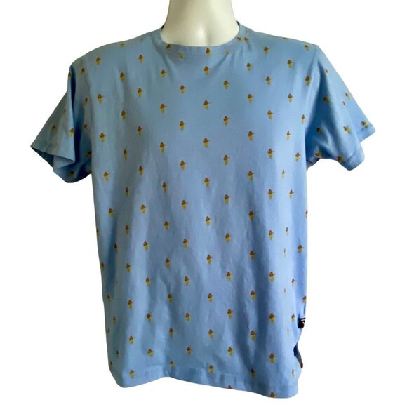 International Report Essentials Cotton Shirt with Dancing Hulu Girls Medium NEW - Picture 2 of 8